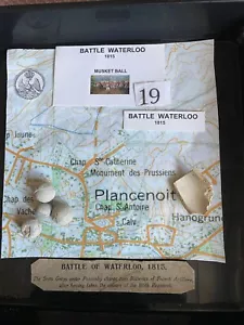 5 Rare BATTLE WATERLOO 1815, Relics Napoleonic Genuine Rare (19) - Foto 1 di 6