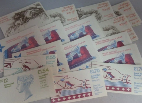 Royal Mail Stamp Booklets 1976 - Present in Mint Condition Some With Cylinders Cover