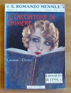El Romance Mensual, 1929 N.3 - Leone Groc El Cazador De Quimeras - Ill. Natoli - Imagen 1 de 8