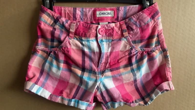 YOUTH GIRLS PINK SHORTS LARGE CHEROKEE SUMMER - Image 1 of 4