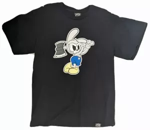 Camiseta Superplástica Para Hombre Grande Negra Manga Corta Gráfica Camiseta - Imagen 1 de 6