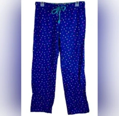 Women's Xhilaration Pajama Pants. Blue With Colorful Polka Dots. Size Small - Image 1 of 4