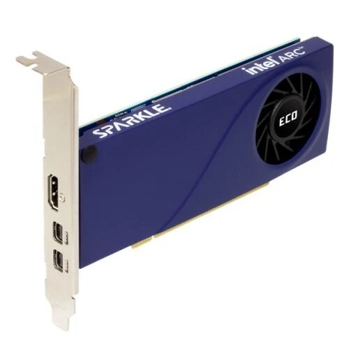Sparkle Intel Arc A310 Eco 4G Pcie4 4Gb Ddr6 Hdmi Dp 1000Mhz Clock  50W Tdp Low - Image 1 of 1