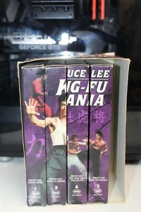 Bruce Lee Kung-Fu Mania - Box Set - Missing 1 Tape VHS - Picture 1 of 3