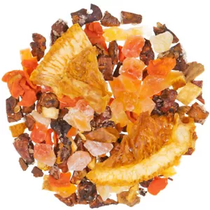 250g.Früchtetee Bitter Orange-Kandierte Papaya, Manzana, Cáscara de Naranja, - Imagen 1 de 1