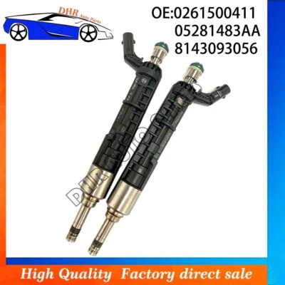 1x Original Fuel Injector 0261500411 05281483AA 8143093056 for JEEP WRANGLER JL - Image 1 of 4