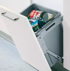 Häfele Einfach Abfallsammler kippbar Einbau Mülleimer Küche 30 L hinter Front - Bild 1 von 3