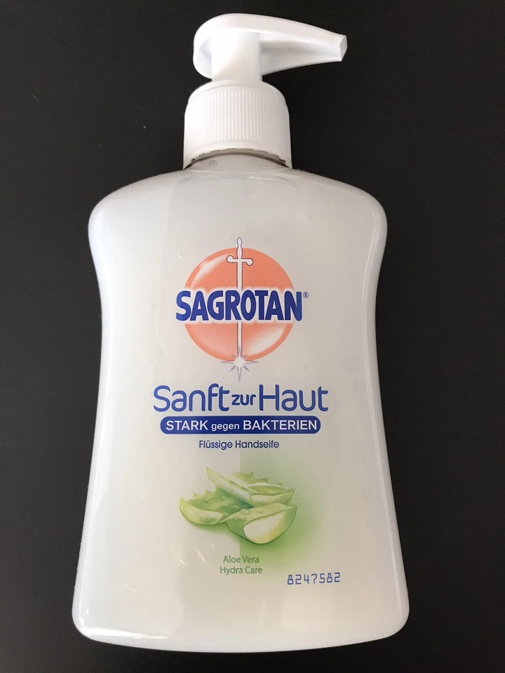 3x Sagrotan Handseife Aloe Vera 250 Ml