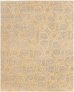 Traditional Hand Knotted Area Rug 8'0" x 9'9" Wool Carpet - Picture 1 of 9