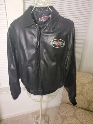 Chaqueta de cuero Cigarette Racing Team ¡Excelente estado! Barco de cigarrillos Foto 1 de 4