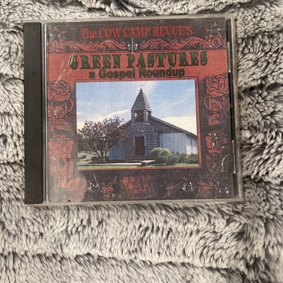 K.R. Wood’s The Cow Camp Revue Green Pastures A Gospel Roundup CD Rare OOP - Imagem 1 de 4