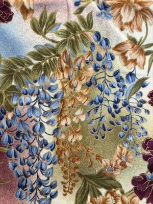 Hoffman Tela Algodón Kimono Colección Serigrafía 3 Yardas 110” X 44” Floral Foto 1 de 4