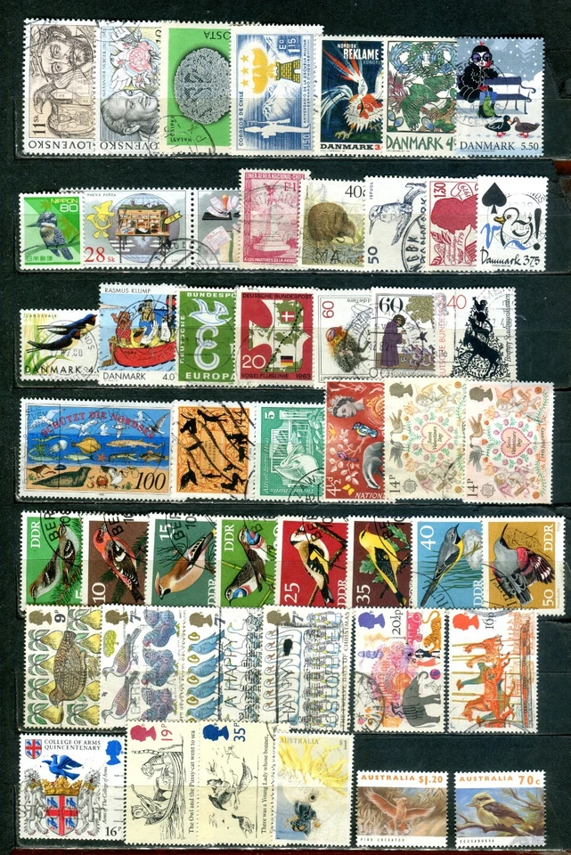 Z_142 Birds FAUNA 46二手邮票 — 第 1/1 张图片