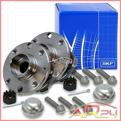 2X KIT SKF RODAMIENTO +CUBO DE RUEDA DELANTERO POR OPEL ASTRA G - Imagen 1 de 4