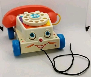 Fisher Price Chatter Phone Kinder Nachziehspielzeug - 2009 Mattel Inc. - GUC - Bild 1 von 11