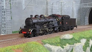 Ree Modeles MB158 Locomotive à vapeur 5-141 C 579, PLM, Noire - Picture 1 of 5