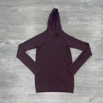 Lululemon Rest Less Hoodie Long Sleeve Pullover Sweater Cherry Women’s Size 6 ? - Image 1 of 4