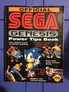Offizielles Sega Genesis Power Tips Buch 1993 Prima - Bild 1 von 5