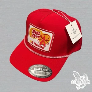 Texas Pete Racing Retro NASCAR Parche Dallas 804 Hidro Impermeable Cuerda Snapback - Imagen 1 de 14