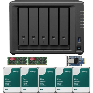 Synology DS1525+ 5-Bay 16GB RAM, 10GbE 20TB (5x4TB) Synology Plus Drives - Picture 1 of 1