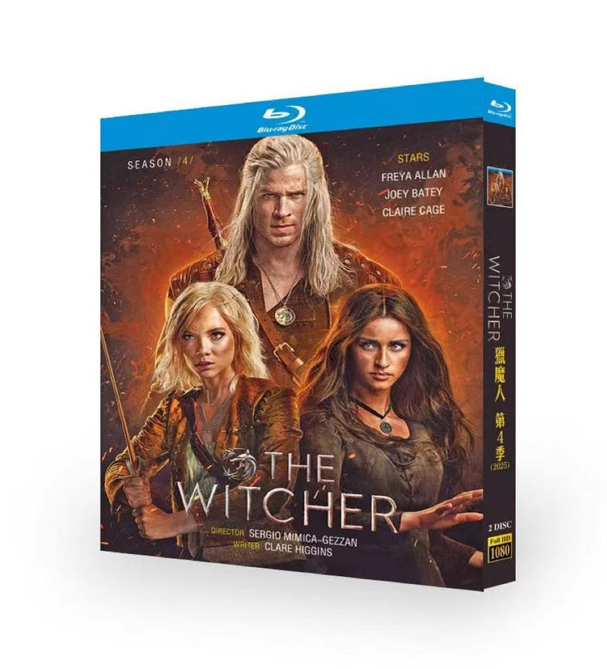 The Witcher Season 4 (2025) 2-BD All Region New Box Set - image 1 of 1