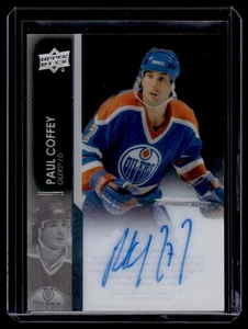 2022-23 Upper Deck Clear Cut Paul Coffey Auto #CC-PC - Picture 1 of 2
