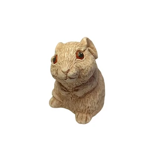 Estatuilla de baratija texturizada Little Mouse Stone Critters 1997 de colección - Imagen 1 de 7
