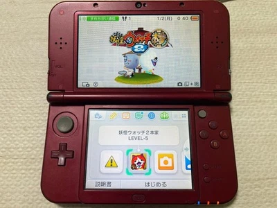 Consola Dual IPS Nueva Nintendo 3DS XL Roja Metálica Solo Probada (Sin Lápiz/Memoria) Foto 1 de 4