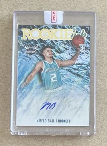 2020-21 Hoops Basketball LaMelo Ball Hornets Rookie Ink Autograph Card Sealed - Picture 1 of 2