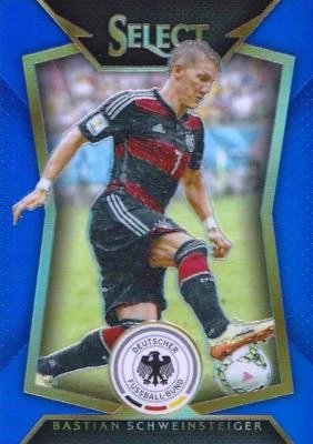 2015 Panini Select Soccer Base Common Blue Parallel Variation #d /299 - (41-80) - Image 1 of 4