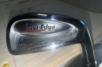 Tour Edge V Blade Forged S400 STEEL STD.FLEX shaft 6 iron - Image 1 of 4