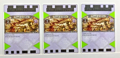 VTG Sony PS3 Eye Judgment English Series 1 (x3) Fissures of Goghlie Wizards TCG - Image 1 of 2