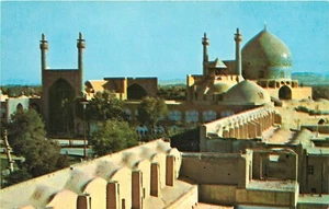 Iran Isfahan Mosques Pan Am Postcard - Picture 1 of 2