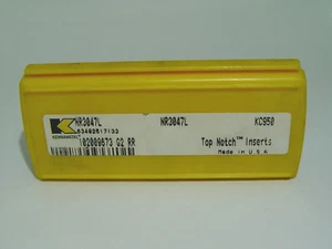 Kennametal NR3047L Carbide Inserts - Picture 1 of 3