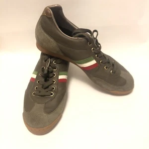 Metallic serafini Men’s Leather Sports Sneakers 7 41 - Picture 1 of 8