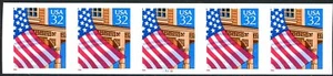 Flag Over Porch S/A Dated Red 1996 PNC5 PL 23222 Scott's 2915A - Picture 1 of 2