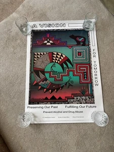 Healing Bear Song by Quannie - Bureau of Indian affairs poster - Picture 1 of 8