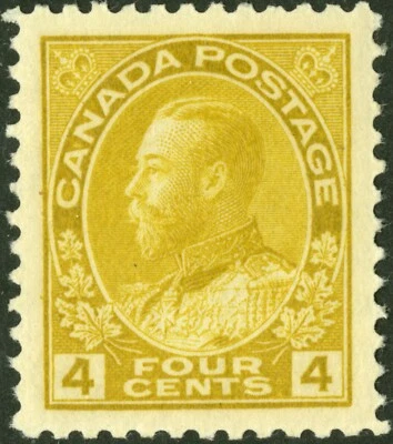 Canada   1911-25  Unitrade # 110d  VF/XF  - Mint Lightly Hinged - Image 1 of 2