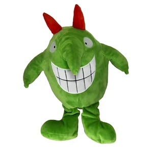 Peluche Just For Laughs Victor verde 13 pulgadas Montreal Monster Juste Pour Rire logotipo - Imagen 1 de 19