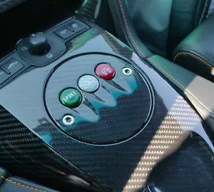 Se adapta a Lamborghini Gallardo 04-08 E-Gear E Gear cubiertas de botones de fibra de carbono en TRI - Imagen 1 de 4