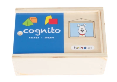 Beleduc 11540 Zuordnungspuzzle Cognito Formen