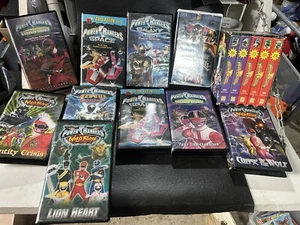 LOT Vintage Power Ranger VHS VCR Retro 90's 2000's Y2K - Picture 1 of 6
