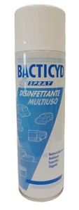 DISINFETTANTE CONDIZIONATORI SUPERFICI AMBIENTI  BACTICYD SPRAY VIRUCIDA 500 ML - Foto 1 di 1