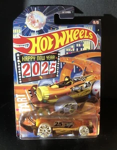 🔥2024 HOT WHEELS HOLIDAY HOT RODS 2025 HAPPY NEW YEAR Carbonator 5/5-Mint🔥 - Picture 1 of 7
