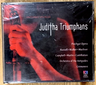 Vivaldi Juditha triumphans ATTILIO CREMONESI ABC Classics 2CD Box New Sealed - Image 1 of 2
