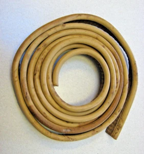 VINTAGE TAN BEIGE DOOR WINDOW SEAL TRUNK TRIM WEATHERSTRIP CAR TRUCK RAT ROD - Picture 1 of 5
