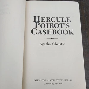 Hercule Poirot's Casebook By Agatha Christie 1984 International Collector's Lib - Picture 1 of 17