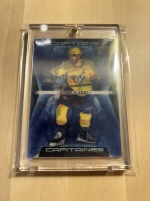 2023 2024 Tim Hortons Collector’s Series CAPTAINS Roman Josi Jacob Trouba - Image 1 of 4