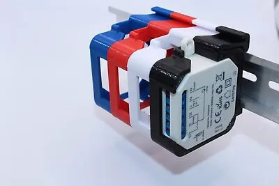 LUX GADGET Hutschienenhalter für LoraTap 4.0 Modul Relay nach DIN 43880:1988-12
