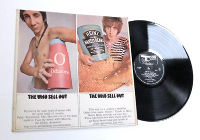 THE WHO SELL OUT LP MONO VINYL Rare Original 1967 UK 1st Press Track Album Psych - Image 1 of 4